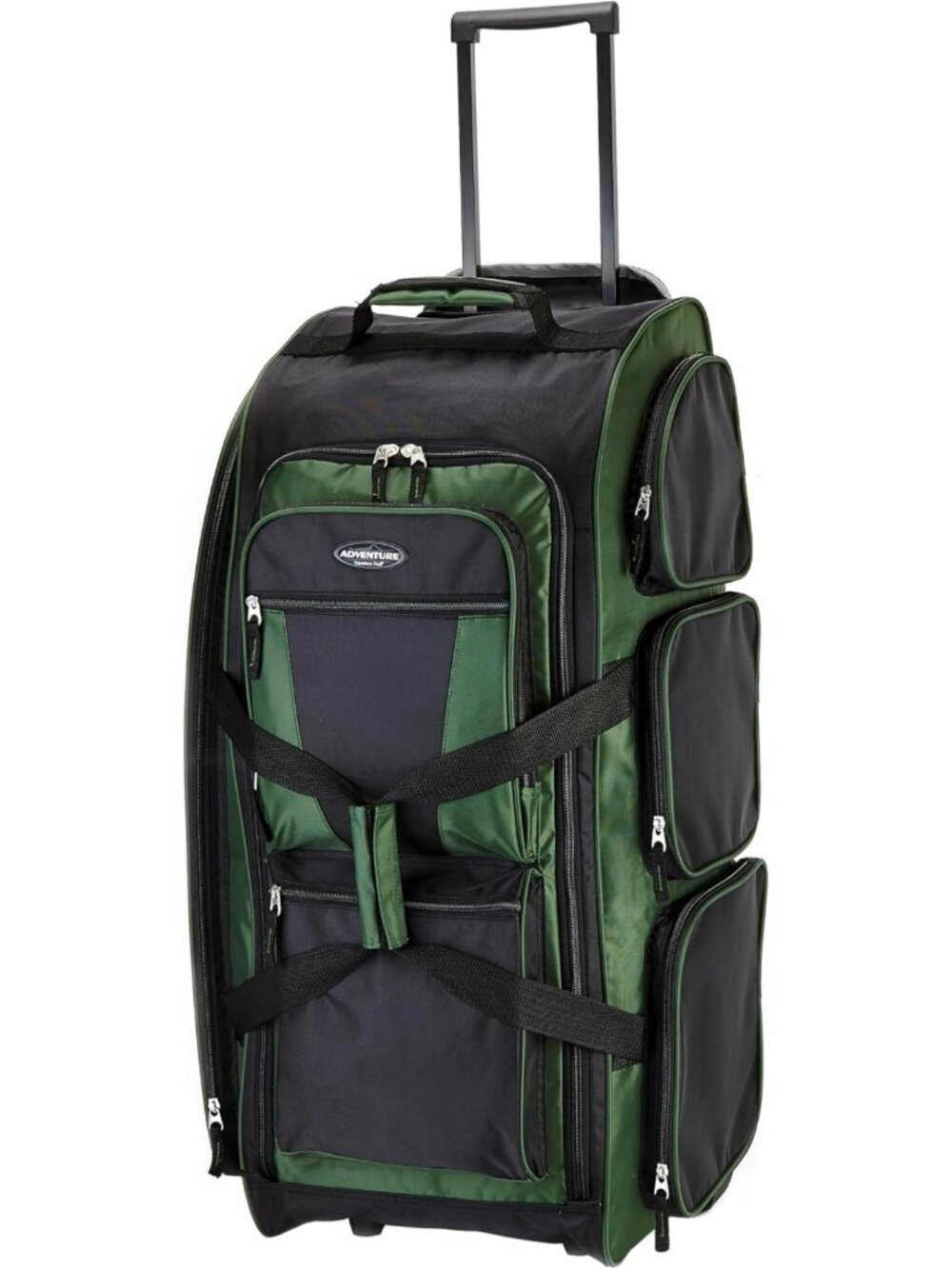 30-Inch Multi-Pocket Rolling Duffel Bag for Travel, Lightweight & Durable